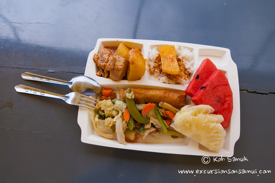 Lunch on board