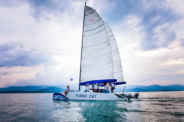 Turbo Cat catamaran, Koh Samui, Thailand