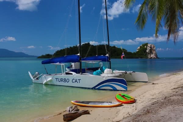 Turbo Cat catamaran, Koh Samui, Thailand