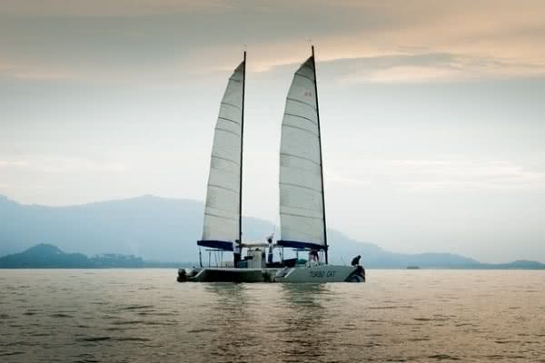 Turbo Cat catamaran, Koh Samui, Thailand