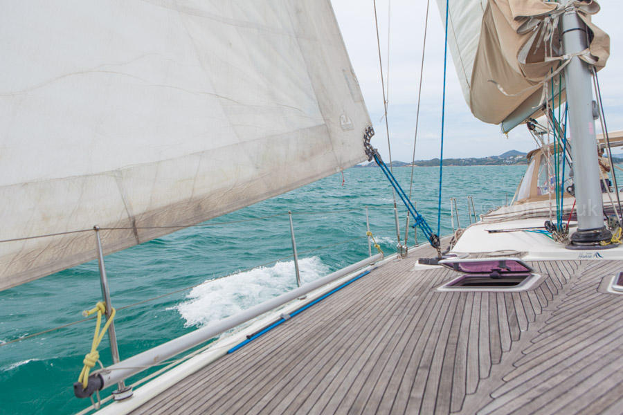 Sailing yacht “Aello” (A-class), Koh Samui, Thailand