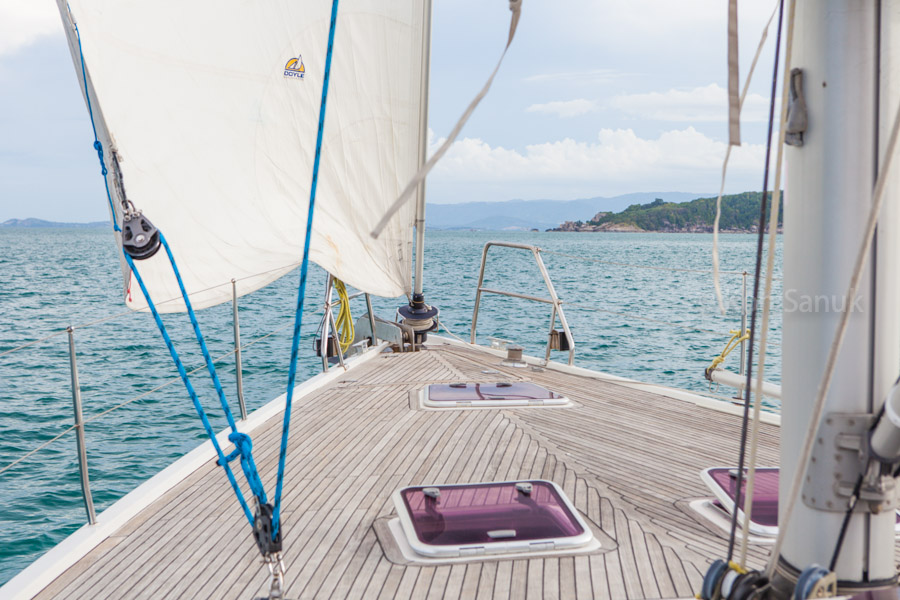 Sailing yacht “Aello” (A-class), Koh Samui, Thailand