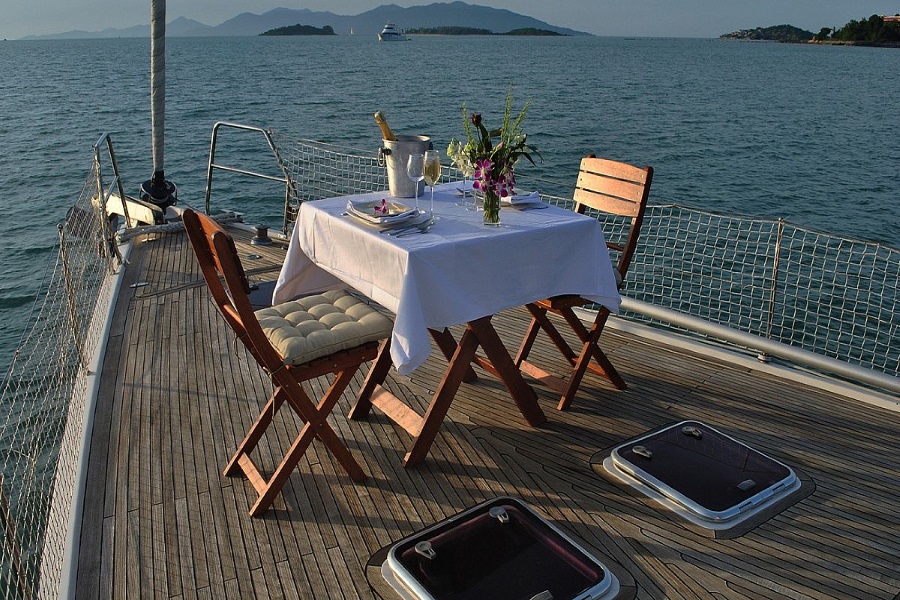 Sailing yacht “Aello” (A-class), Koh Samui, Thailand