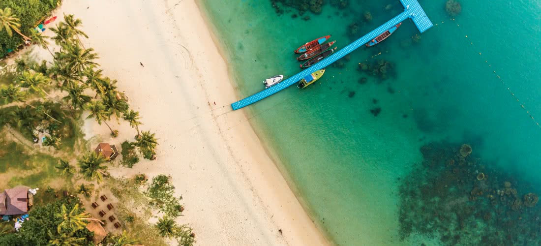 Big boat tour to Angthong marine park from Koh Phangan, Koh Samui, Thailand