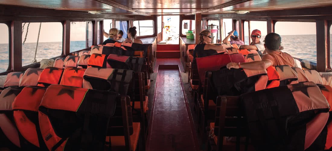 Big boat tour to Angthong marine park from Koh Phangan, Koh Samui, Thailand