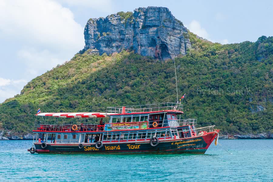 Full day trip to Angthong marine park by Big boat, Koh Samui, Thailand