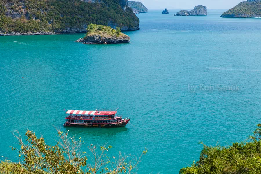 Full day trip to Angthong marine park by Big boat, Koh Samui, Thailand