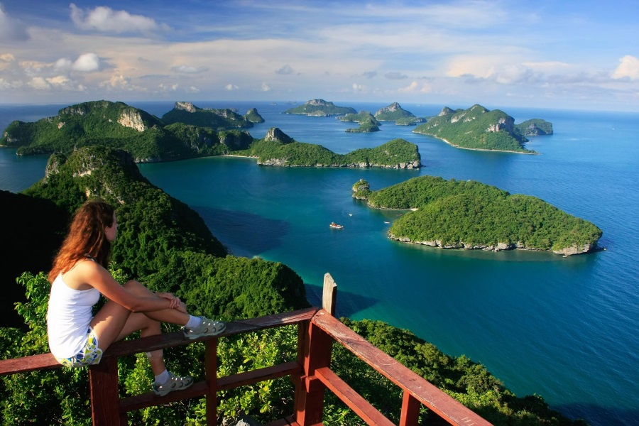 Full day speedboat tour to Angthong Marine Park, Koh Samui, Thailand