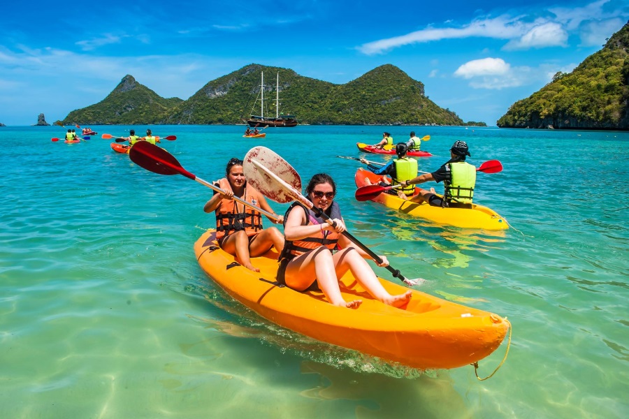 Full day speedboat tour to Angthong Marine Park, Koh Samui, Thailand