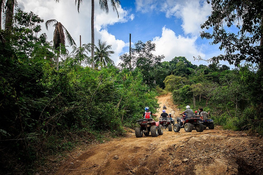 ATV jungle safari, Koh Samui, Thailand