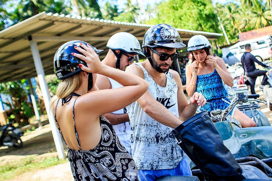 ATV jungle safari, Koh Samui, Thailand