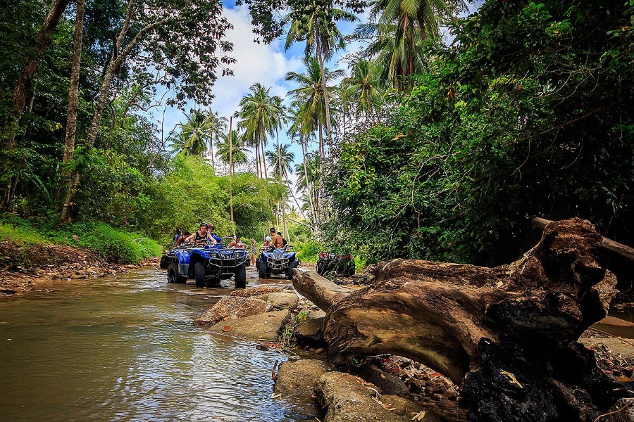 ATV jungle safari, Koh Samui, Thailand