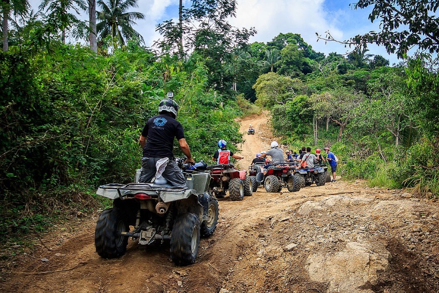 ATV jungle safari, Koh Samui, Thailand