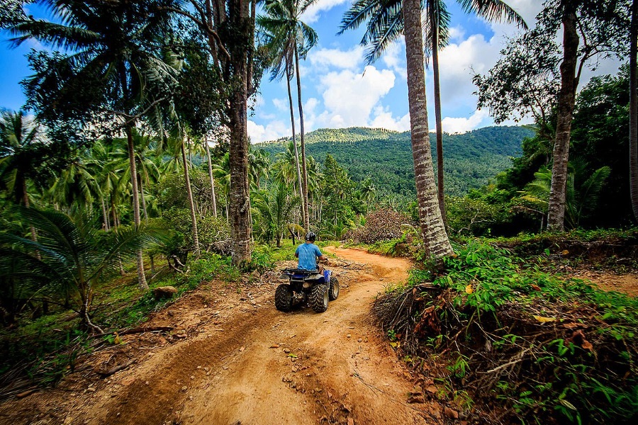 ATV jungle safari, Koh Samui, Thailand