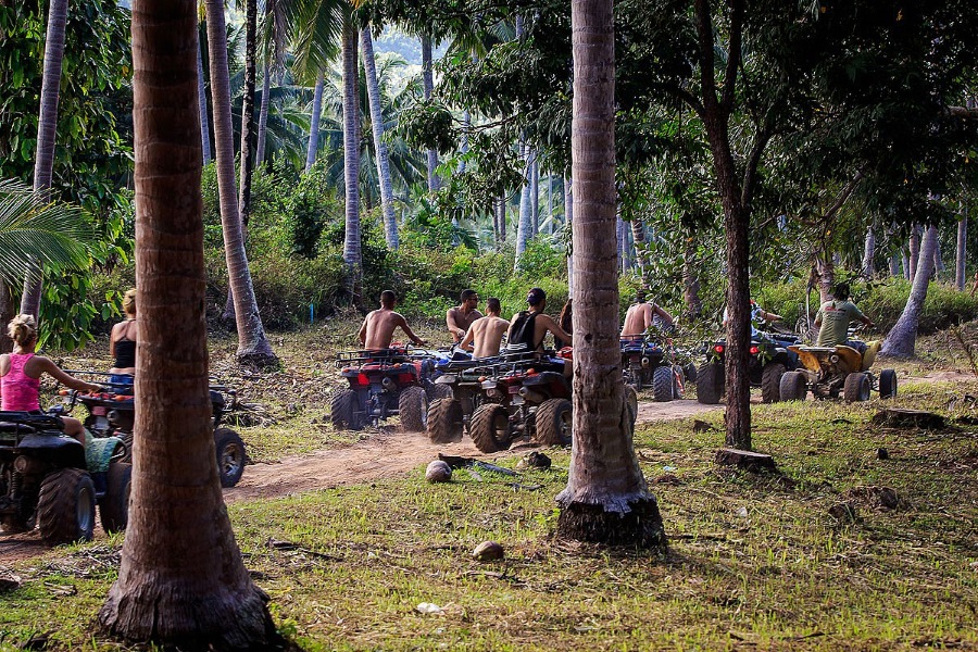 ATV jungle safari, Koh Samui, Thailand