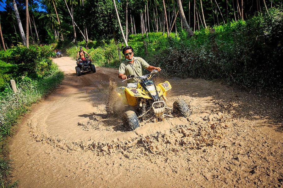 ATV jungle safari, Koh Samui, Thailand