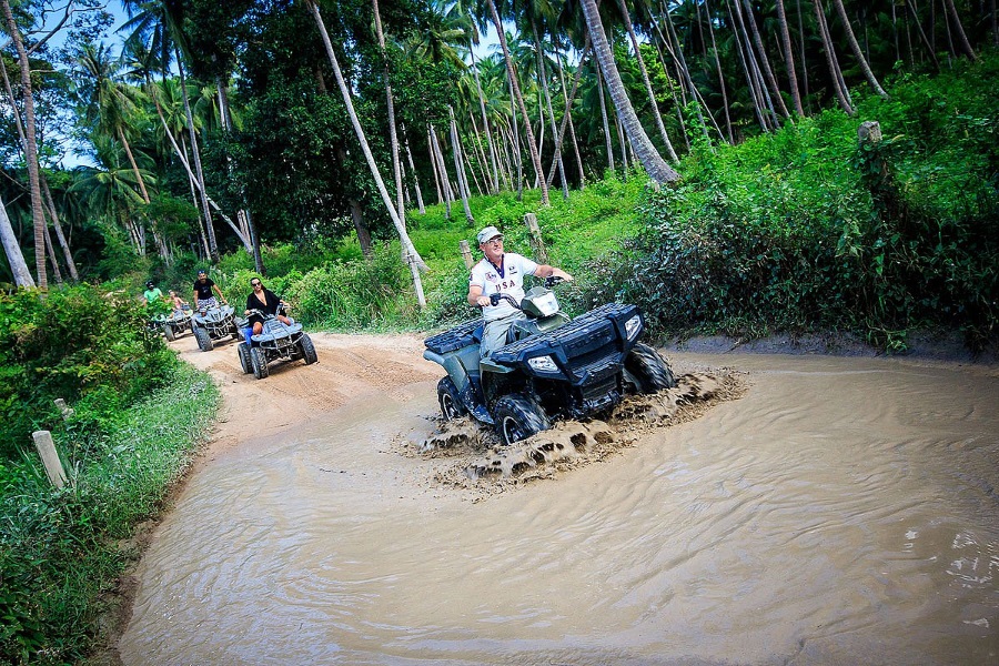 ATV jungle safari, Koh Samui, Thailand