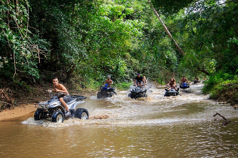 ATV jungle safari, Koh Samui, Thailand