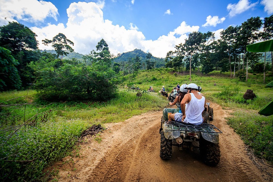 ATV jungle safari, Koh Samui, Thailand