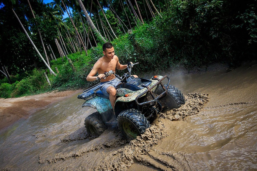 ATV jungle safari, Koh Samui, Thailand