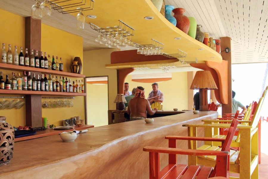Lunch at “Au Bout Du Monde” restaurant on Koh Tan, Koh Samui, Thailand