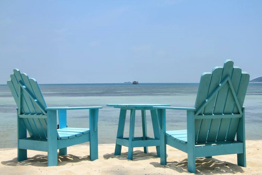 Lunch at “Au Bout Du Monde” restaurant on Koh Tan, Koh Samui, Thailand