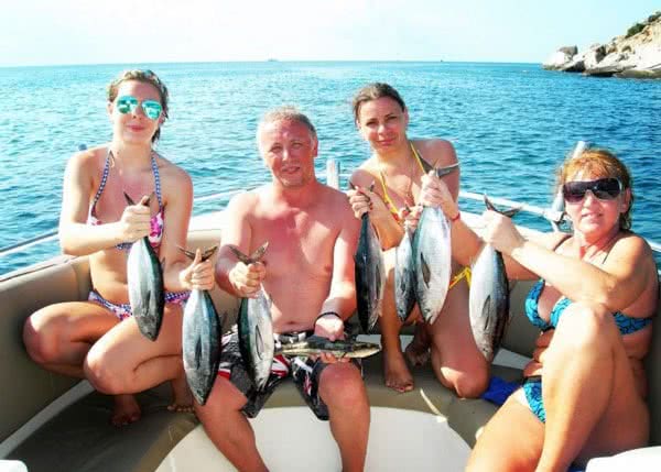 Private fishing speedboat trips, Koh Samui, Thailand