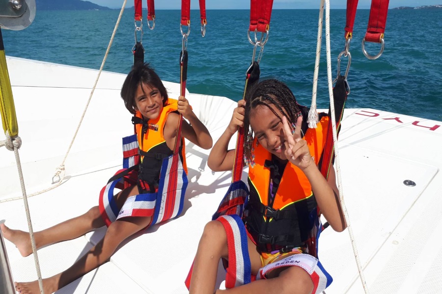 Private and group tours by stylish Black Kiss speedboat, Koh Samui, Thailand