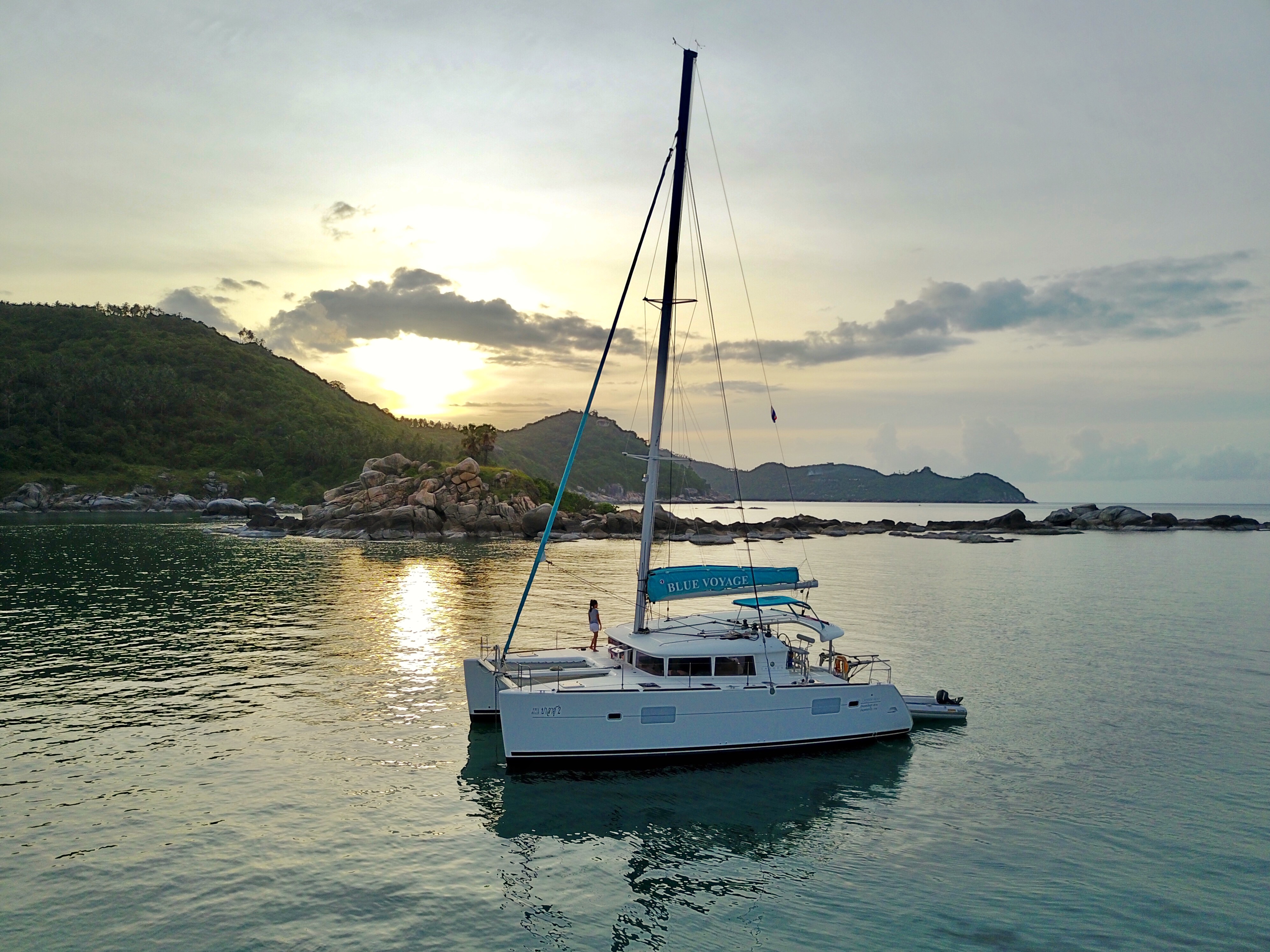 Sailing catamaran “Blue Coco”, Koh Samui, Thailand