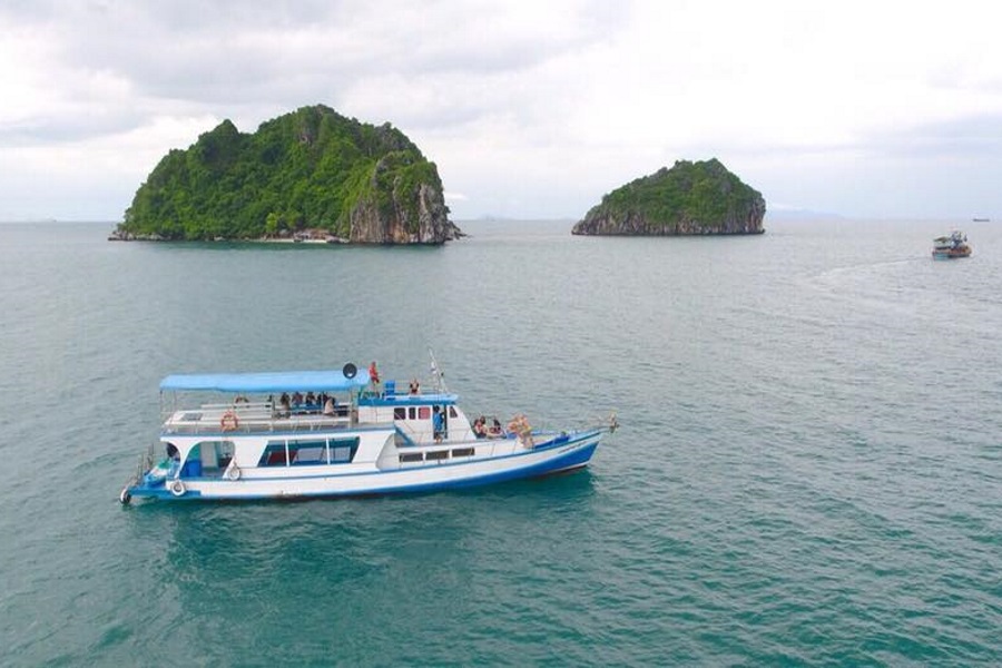 Big boat trip around Koh Samui, Koh Samui, Thailand