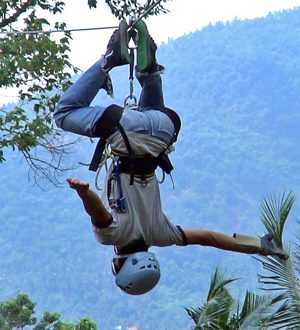 Cable ride / Zip line, Koh Samui