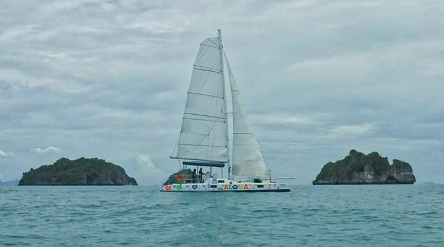 Catamaran Silky, Koh Samui, Thailand