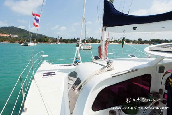 Sailing catamaran “Vickey”, Koh Samui, Thailand