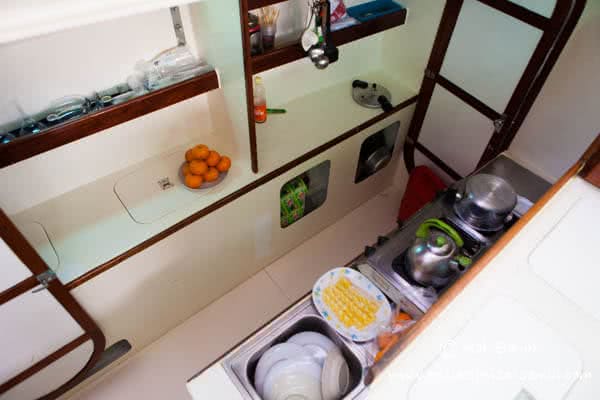Sailing catamaran “Vickey”, Koh Samui, Thailand