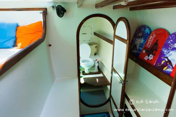 Sailing catamaran “Vickey”, Koh Samui, Thailand