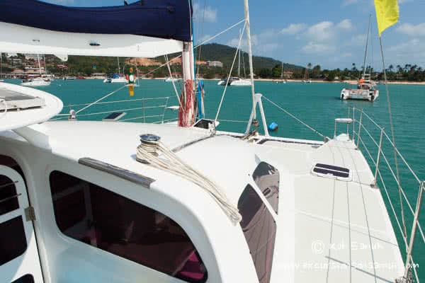 Sailing catamaran “Vickey”, Koh Samui, Thailand