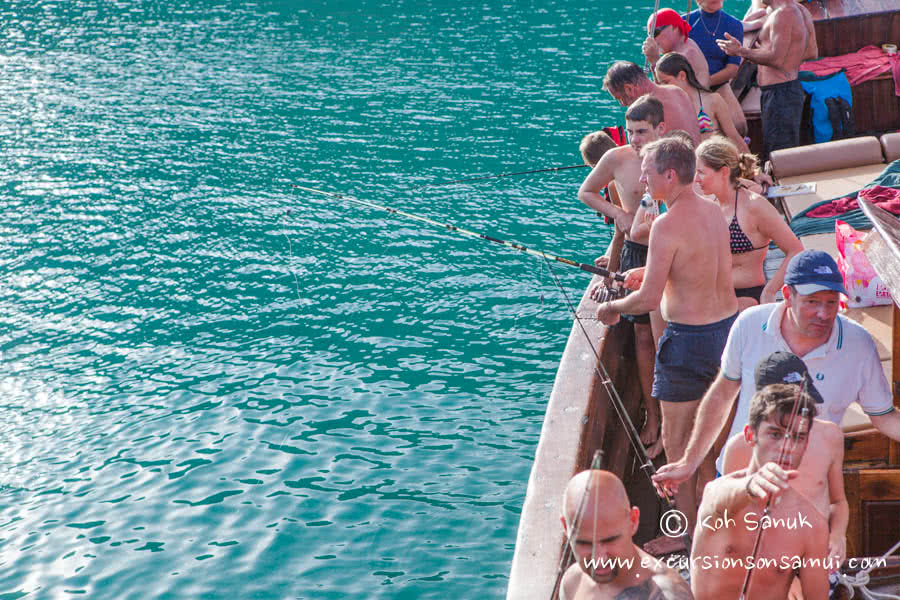 Cruises by Chantara junk boat, Koh Samui, Thailand