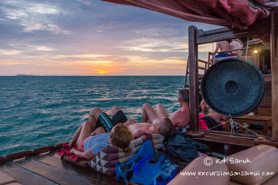 Cruises by Chantara junk boat, Koh Samui, Thailand