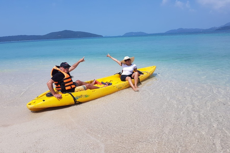 Coral Reef Snorkeling tour to Koh Tan, Koh Samui, Thailand