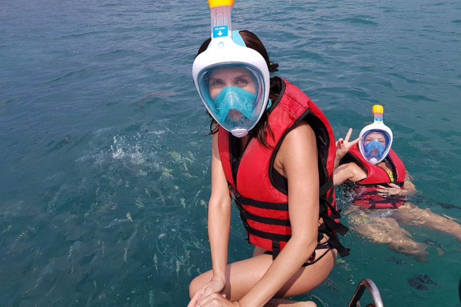 Coral Reef Snorkeling tour to Koh Tan, Koh Samui, Thailand
