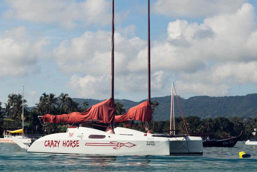 Sailing charters by “Crazy Horse”, Koh Samui, Thailand
