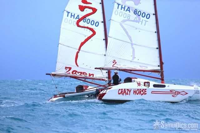 Sailing charters by “Crazy Horse”, Koh Samui, Thailand