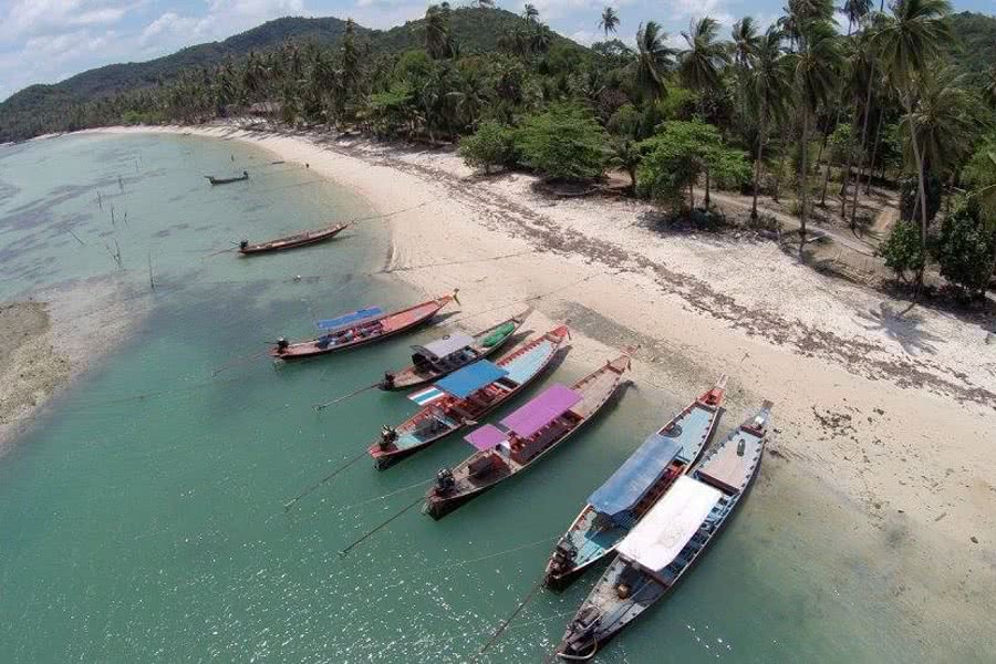 “Green peace island” – relaxing cruise to Koh Tan with lunch in french restaurant, Koh Samui, Thailand
