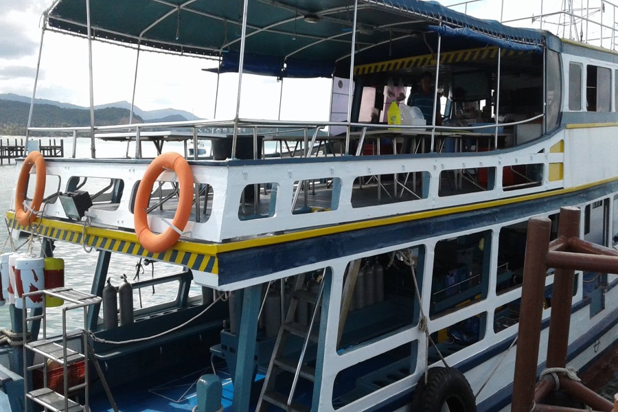 Diving tours on Big boat, Koh Samui, Thailand