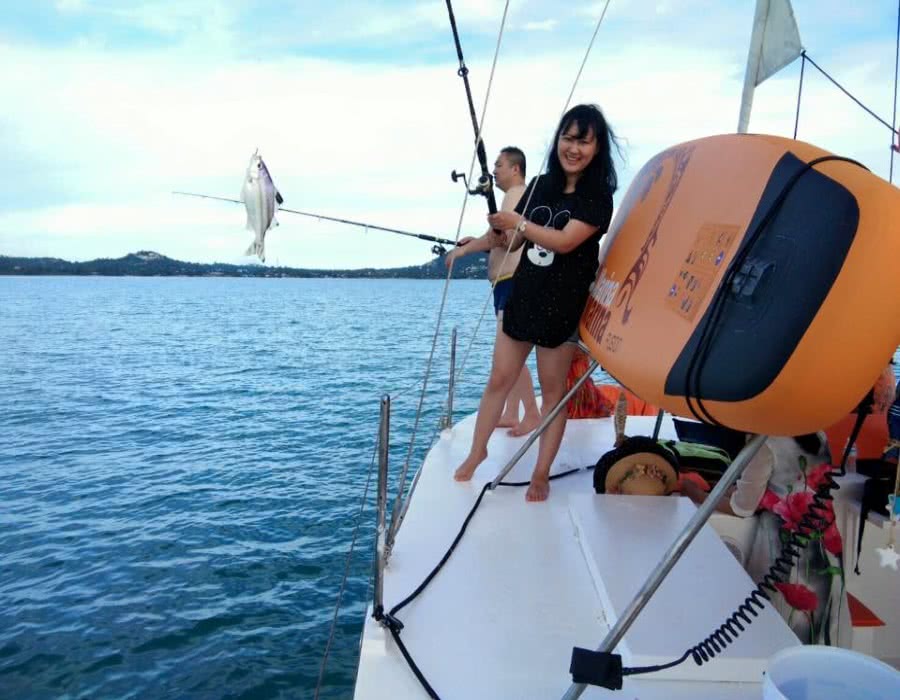 Catamaran Mad Dog, Koh Samui, Thailand