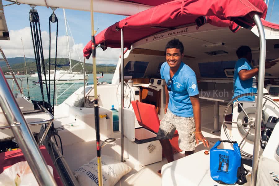 Sailing charters by “Dreamcatcher”, Koh Samui, Thailand