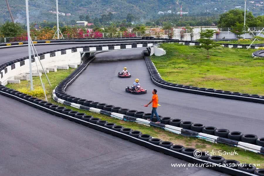 Kart racing, Koh Samui, Thailand