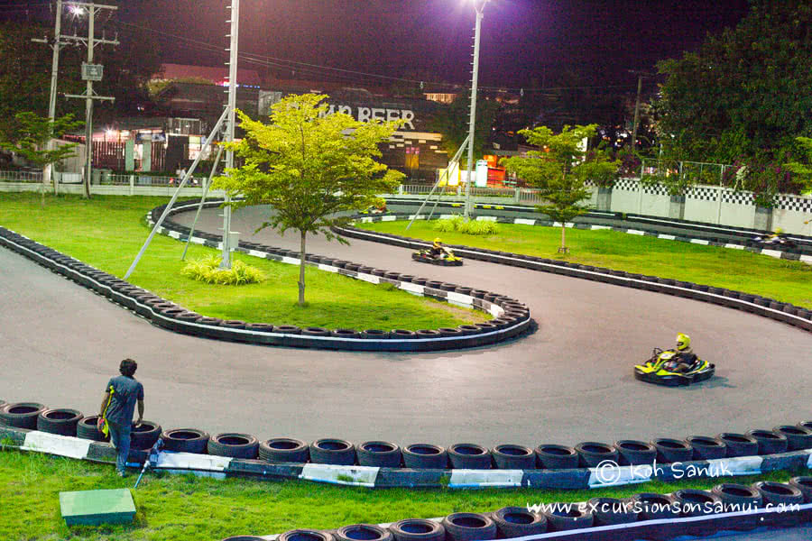 Kart racing, Koh Samui, Thailand