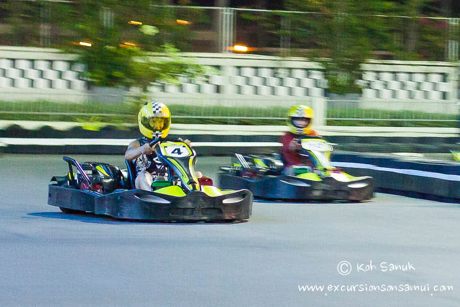 Kart racing, Koh Samui, Thailand