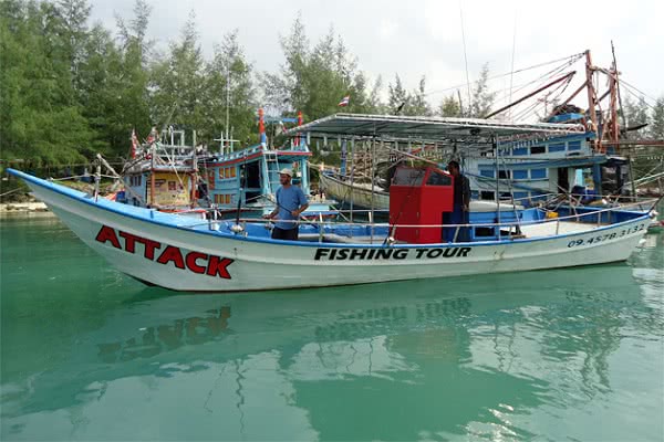 Big fishing game and cruises from Koh Phangan, Koh Samui, Thailand